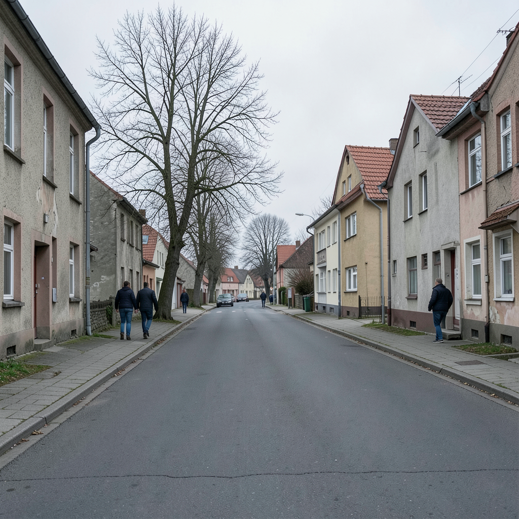 Teaching intern discovers tense political atmosphere in Germany's 'bluest' town